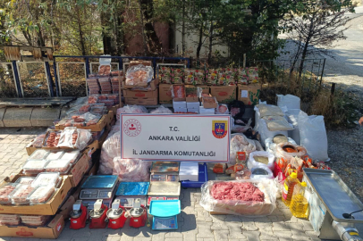 Ankara'da 1 ton 200 kilo bozuk et ve tavuk ele geçirildi