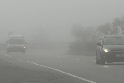 Bartın'da sis etkili oldu