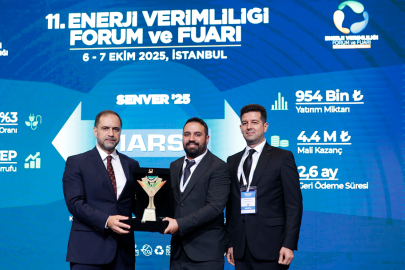 Marsa’nın “Tesis İçinde Buhar Verimliliği” projesine ödül