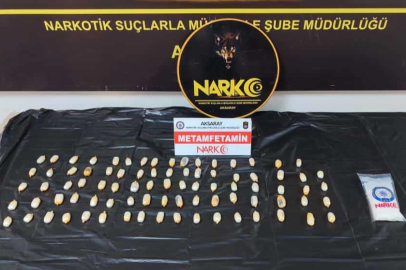 Midesinden 433 gram metamfetamin çıktı