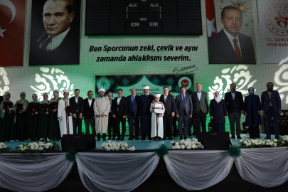 Hafızlık icabet merasimi düzenledi