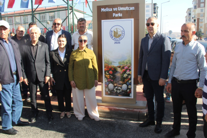 Öldürülen Melisa ve Umutcan kardeşlerin isimleri spor parkına verildi