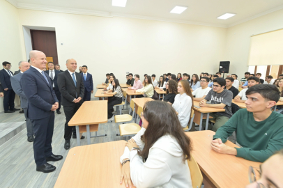 YÖK Başkanı Özvar, Bakü’de Türkiye-Azerbaycan Üniversitesi’ni ziyaret etti