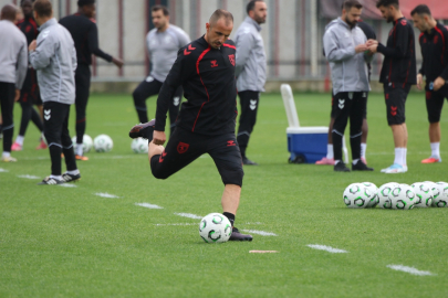 Samsunspor, Dinamo Kiev maçı hazırlıklarını tamamladı