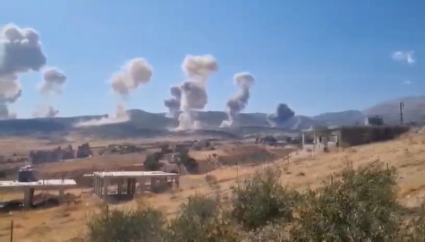 İsrail ordusu, Lübnan'ın Bekaa bölgesine hava saldırıları düzenledi