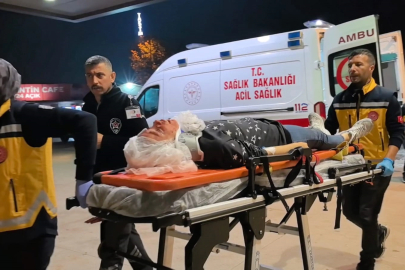 Bursa'da otomobil duvara çarptı: 3 yaralı