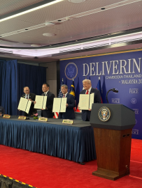 Tayland ve Kamboçya ‘barış anlaşması’ imzaladı