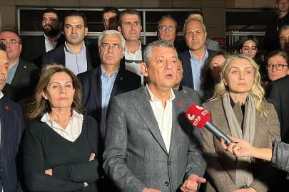 CHP Genel Başkanı Özel, Çağlayan Adliyesi'nde açıklamalarda bulundu