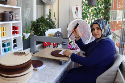 Filografi sanatı geçim kaynağı oldu