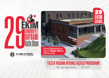 Tuzla’da Özgür Özel’in katılımıyla ‘Tuzla Yaşam Aydınlı’ açılıyor