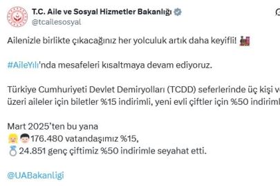 Aile Yılı indirimleri: 200 binden fazla kişi indirimle gezdi