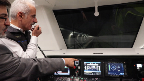 İstanbul- Bakanı Uraloğlu: Hattımızın tamamını 2026 yılının ilk çeyreğinde hizmete açmayı hedefliyoruz