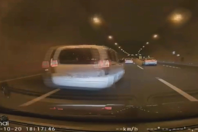 Çekmeköy'de aracıyla makas atan sürücü yakalandı