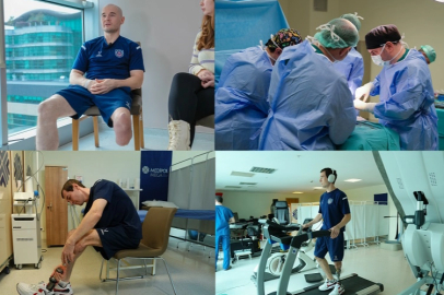 Rus hasta 'kemikle bütünleşen protez' ameliyatı sonrası sağlığına kavuştu