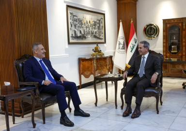 Bakan Fidan, Irak Yüksek Yargı Konseyi Başkanı Zeydan ile görüştü