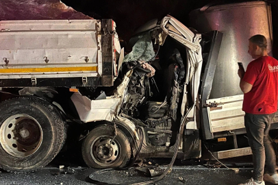 Süt toplama aracı TIR’a çarptı; 1 ölü