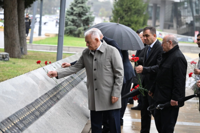 TDT Aksakallar Heyeti Başkan Yıldırım, Azerbaycan’da
