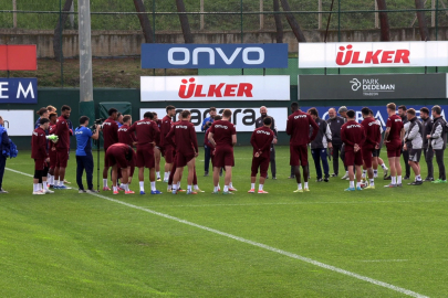 Trabzonspor’da, Alanyaspor maçı hazırlıkları sürüyor