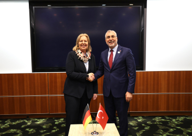 Bakan Işıkhan, Alman mevkidaşı Bas ile görüştü