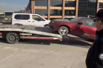 Ankara’da hurda araç temizliği; 13 araç trafikten men edildi