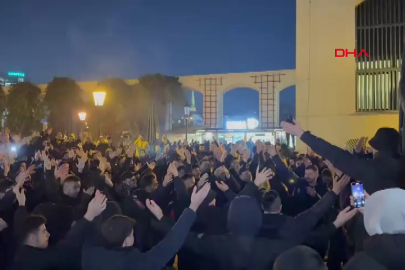 Fenerbahçeli taraftarlar Viktoria Plzen maçını tezahüratlarla bekliyor