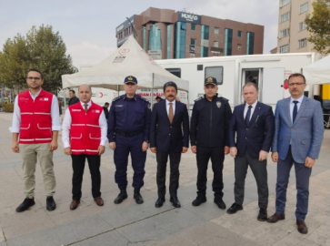 Kırşehir’de Cumhuriyetin 102’nci yılına özel 102 ünite kan bağışı