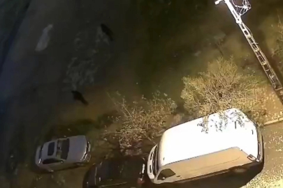 Sultangazi'de park halindeki otomobili yaklaşık 2 dakikada soydular...