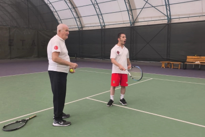 Türk Böbrek Vakfı’nın düzenlediği 3’üncü Cumhuriyet Tenis Turnuvası başladı