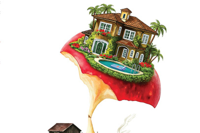 Orta Sınıfın Düşüşü, İnkılâp Kitabevi etiketiyle raflarda.