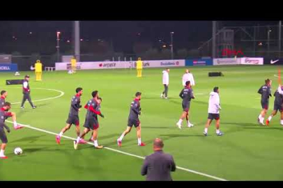 A Milli Takım, Bulgaristan ve İspanya maçı hazırlıklarına başladı