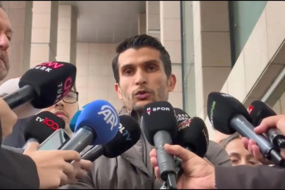 Beşiktaşlı futbolcu Necip Uysal İstanbul Adalet Sarayı'nda suç duyurusunda bulundu