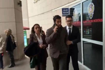 İstanbul - Beşiktaşlı futbolcu Necip Uysal, suç duyurusu için adliyede