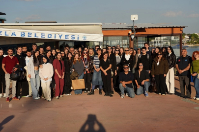 Şehir ve Bölge Planlama Bölümü öğrencileri Tuzla’da saha çalışması gerçekleştirdi