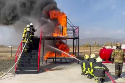 Geleceğin İtfaiyecileri Erzincan'da Yetişiyor