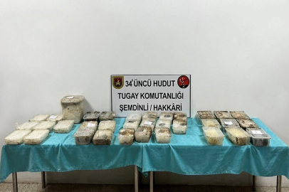 MSB: İran hududunda 81 kilo 133 gram uyuşturucu ele geçirildi