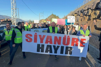 Artvin’de siyanür havuzlarına tepki yürüyüşü