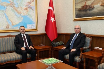 Bakan Güler, Şam Büyükelçisi Nuh Yılmaz'ı kabul etti