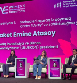 ULUSKON Başkanı Atasoy, ‘2025 Kadın Girişimcilik Zirvesi’ne katıldı