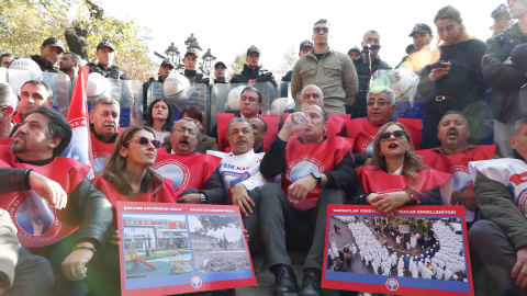 Eğitim-İş'ten MEB önünde bütçe eylemi
