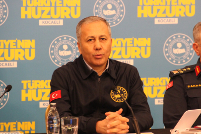 Bakan Yerlikaya: Tek bir hedefimiz var, milletimizin huzur ve güvenliği