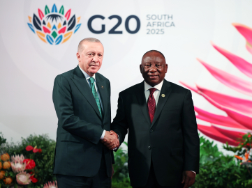 Cumhurbaşkanı Erdoğan, G20 Liderler Zirvesi resmi karşılama törenine katıldı
