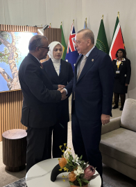 Cumhurbaşkanı Erdoğan, DSÖ Genel Direktörü Ghebreyesus’u kabul etti