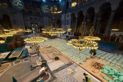 Bakanlıktan 'Ayasofya'da restorasyon' açıklaması