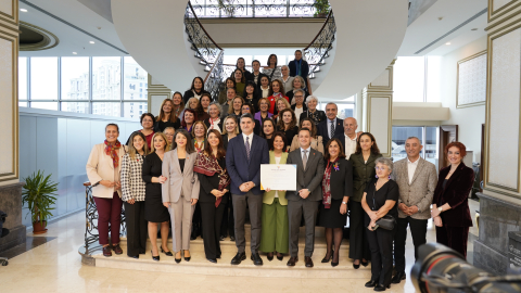 Ataşehir Belediyesi, 'Yerel Yaşamda Kadın-Erkek Eşitliği Şartı'nı imzaladı