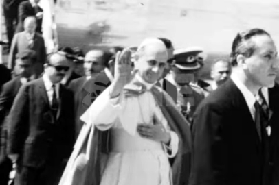 Türkiye'ye ilk Papa ziyaretinin görüntüleri paylaşıldı