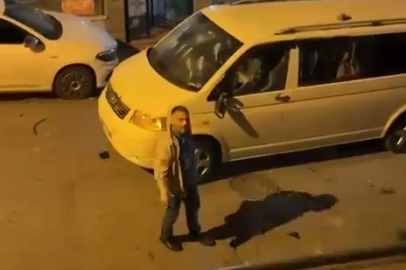 Ümraniye'de eşinin otomobiline zarar verdi; müdahale eden komşusunun aracının camlarını kırdı