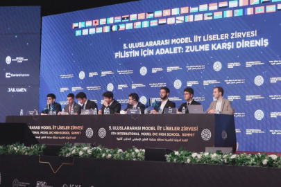 Şişli'de Model İslam İşbirliği Teşkilatı Liseler Zirvesi düzenlendi