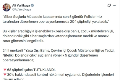 Büyük temizlik: Dolandırıcı ve tacizciler tek tek yakalandı!