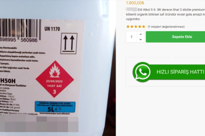 'İnternetten bidonla alınan etil alkolle, pet şişede içki satılıyor'