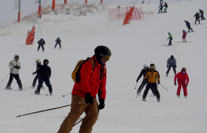 Palandöken'de kayak sezonu başladı